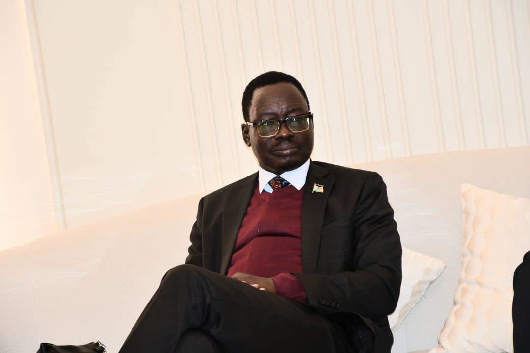 South Sudan's Minister of Information, Communication Technology and Postal Services, Hon. Ateny Wek Ateny, has arrived in Abuja to attend the 7th Afri