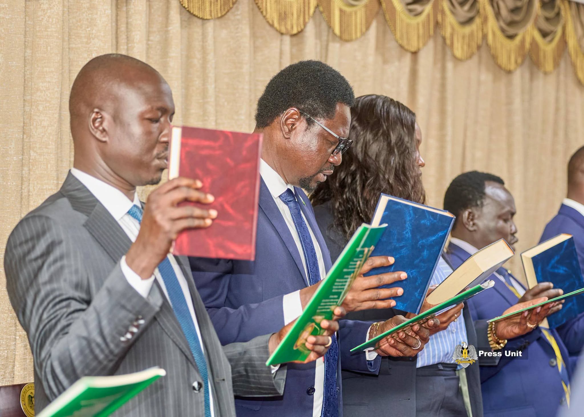 President Kiir Calls For Unity And Professionalism As He Swears In 14 New Ambassadors