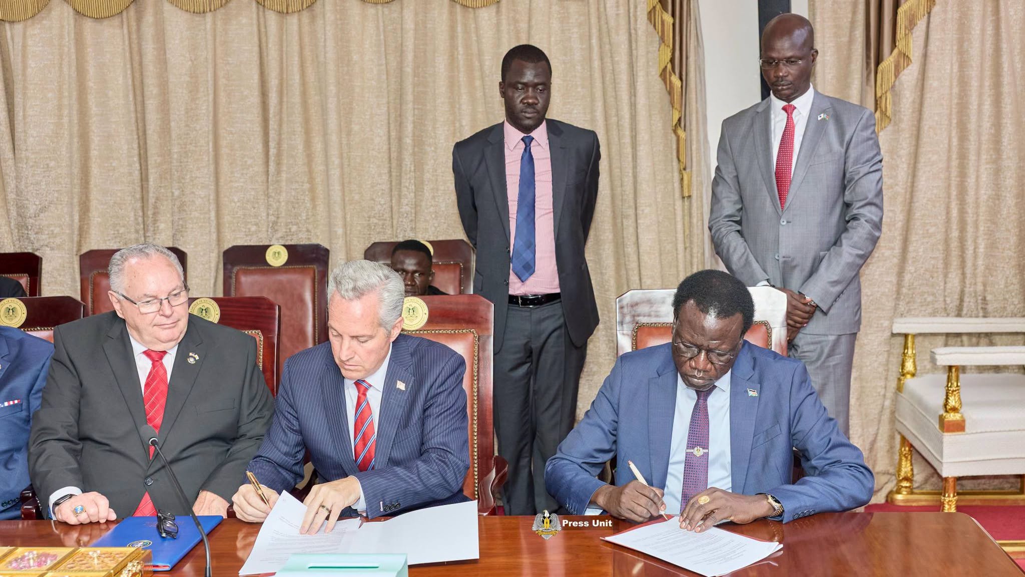 South Sudan And U.S. Center For Diplomacy Sign Strategic Cooperation MOU
