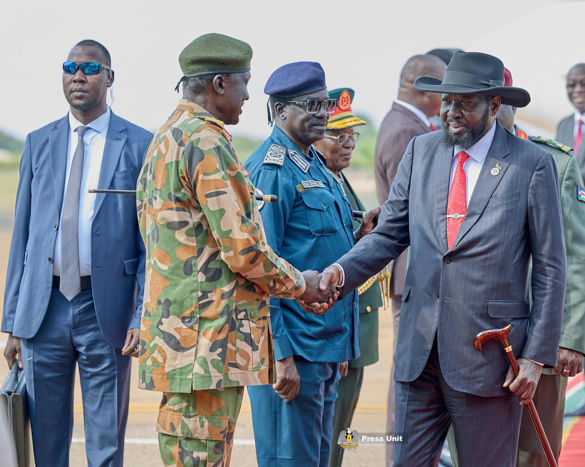 President Kiir Returns To Juba After Working Visit To South Africa