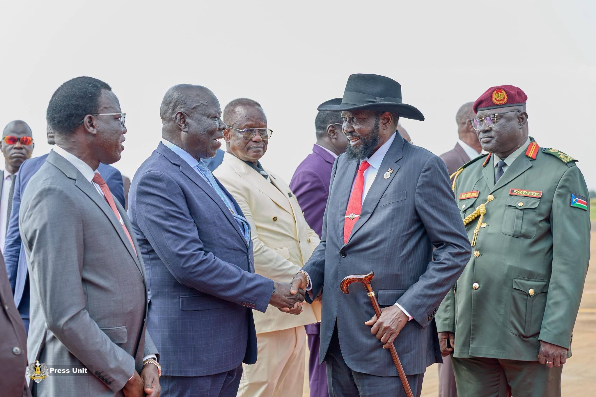 President Kiir Returns To Juba After Working Visit To South Africa