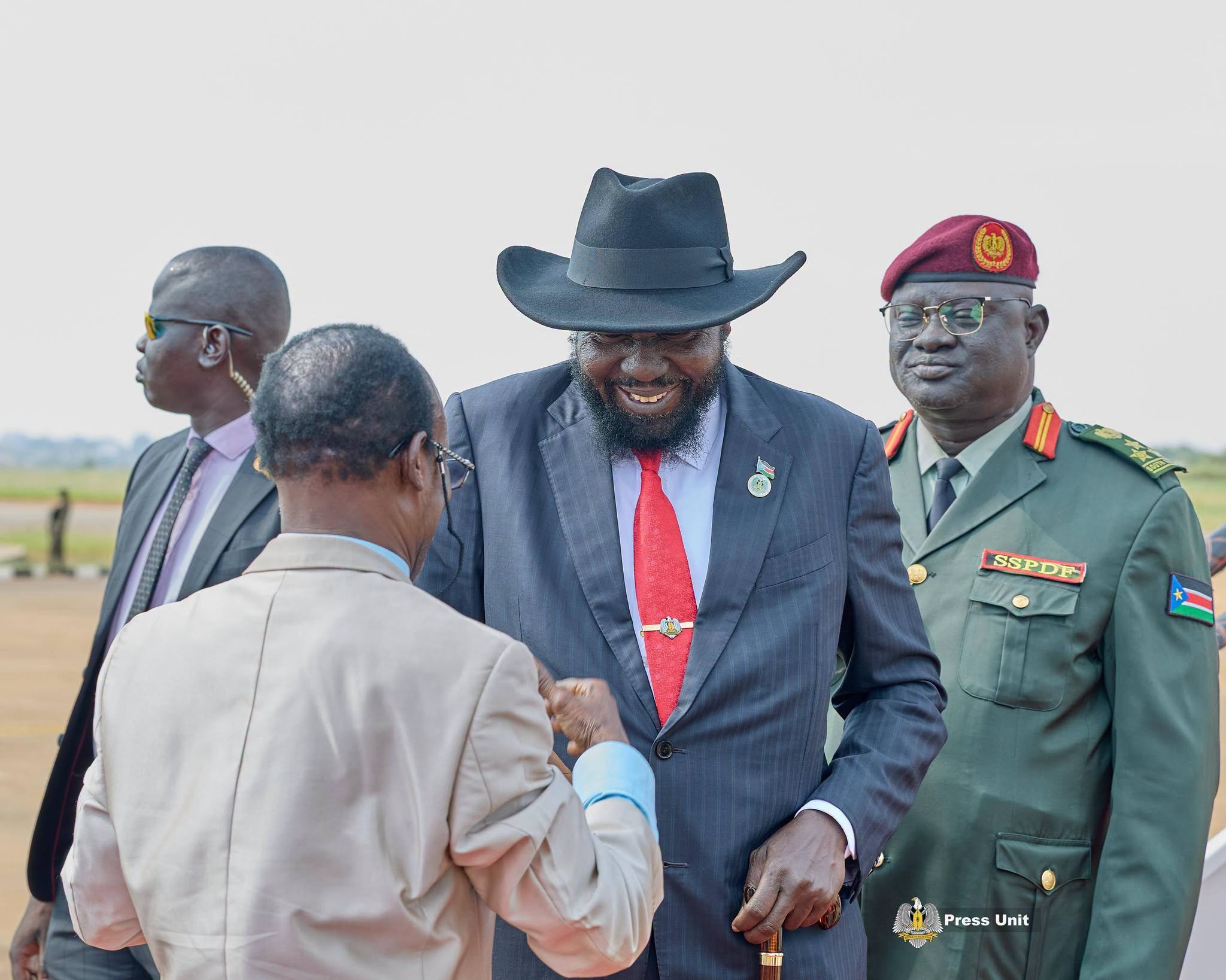 President Kiir Returns To Juba After Working Visit To South Africa
