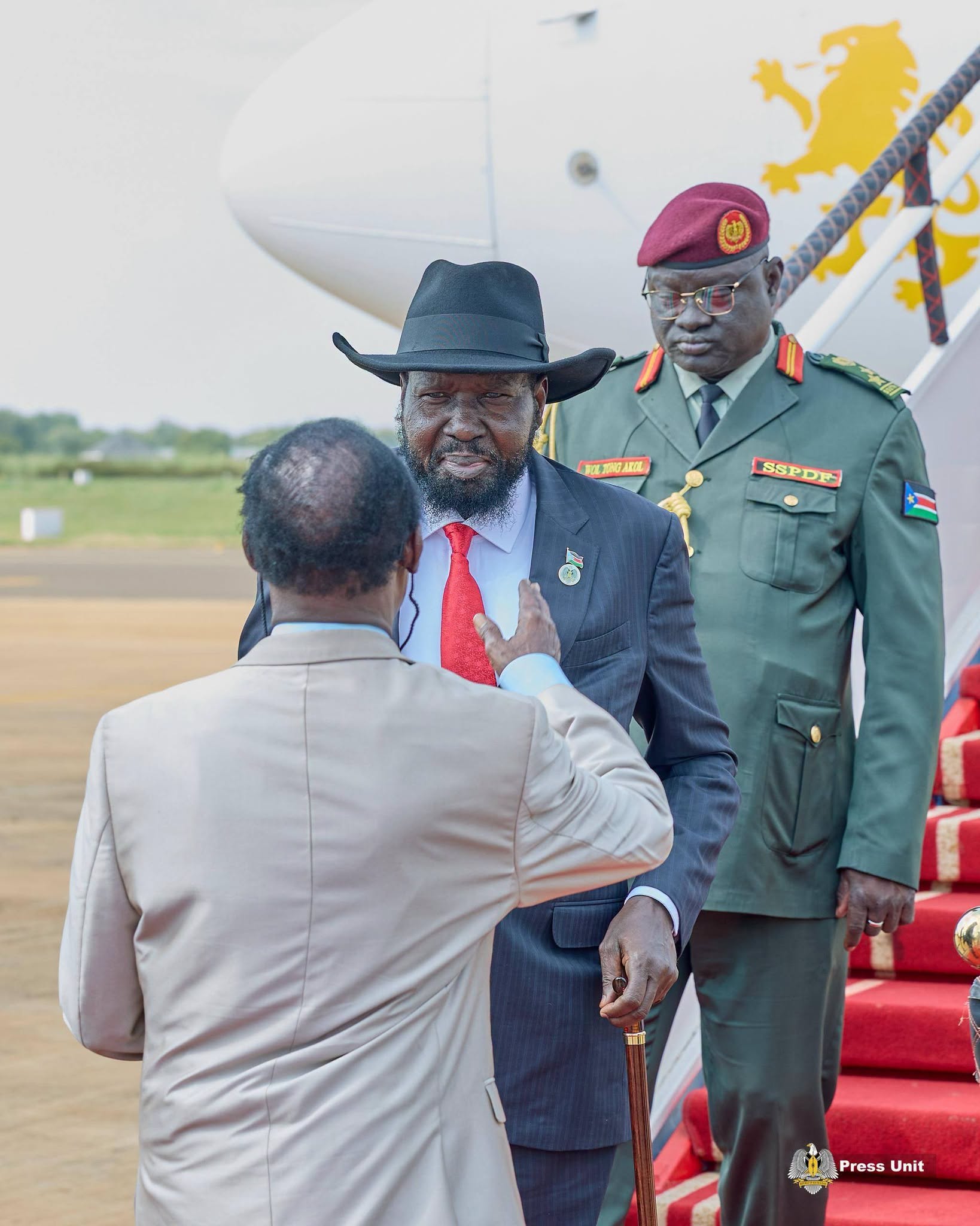President Kiir Returns To Juba After Working Visit To South Africa
